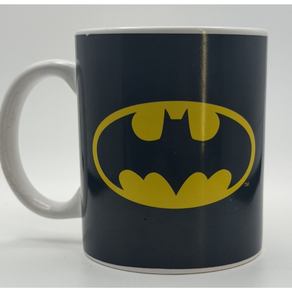 🦇☕ DC Comics Superhero Batman Ceramic Coffee Mug – Classic Dark Knight! ☕🦇